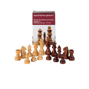 PIEZAS AJEDREZ STAUTON 4 PLOMADAS