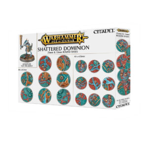 AOS SHATTERED DOMINION 25 & 32MM ROUND BASES