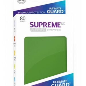 SUPREME UX FUNDAS DE CARTAS TAMAÑO ESTÁNDAR VERDE (80)