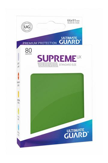 SUPREME UX FUNDAS DE CARTAS TAMAÑO ESTÁNDAR VERDE (80)