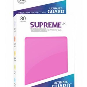 SUPREME UX FUNDAS DE CARTAS TAMAÑO ESTÁNDAR FUCSIA (80)
