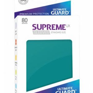 SUPREME UX FUNDAS DE CARTAS TAMAÑO ESTÁNDAR GASOLINA AZUL (80)