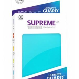 SUPREME UX FUNDAS DE CARTAS TAMAÑO ESTÁNDAR AGUAMARINA (80)