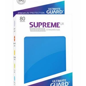SUPREME UX FUNDAS DE CARTAS TAMAÑO ESTÁNDAR AZUL REAL (80)