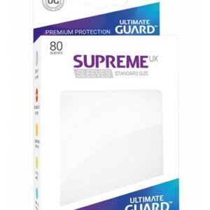 SUPREME UX FUNDAS DE CARTAS TAMAÑO ESTÁNDAR BLANCO (80)