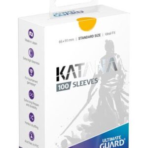 KATANA FUNDAS TAMAÑO ESTÁNDAR AMARILLO (100)