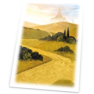 FUNDAS DE CARTAS TAMAÑO ESTÁNDAR LANDS EDITION LLANURA I (80)