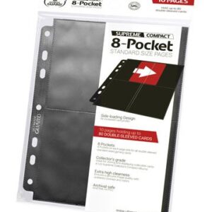 HOJAS 8-POCKET COMPACT SIDE-LOADING NEGRO (10)