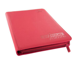 CARPESANO 9-POCKET ZIPFOLIO XENOSKIN ROJO