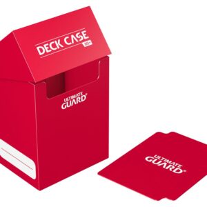 DECK CASE 80+ TAMAÑO ESTÁNDAR ROJO