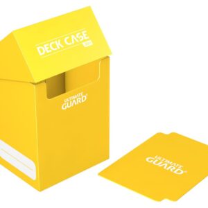 DECK CASE 80+ TAMAÑO ESTÁNDAR AMARILLO