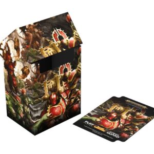 DECK CASE 80+ WARHAMMER STANDARD SIZE CHAOS VS. DESTRUCTION