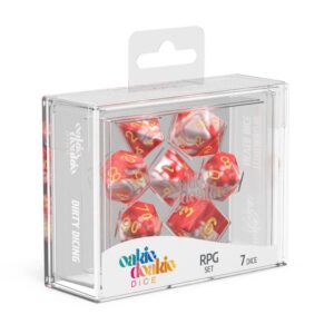 DADOS RPG SET GEMIDICE - RED SKY (7)