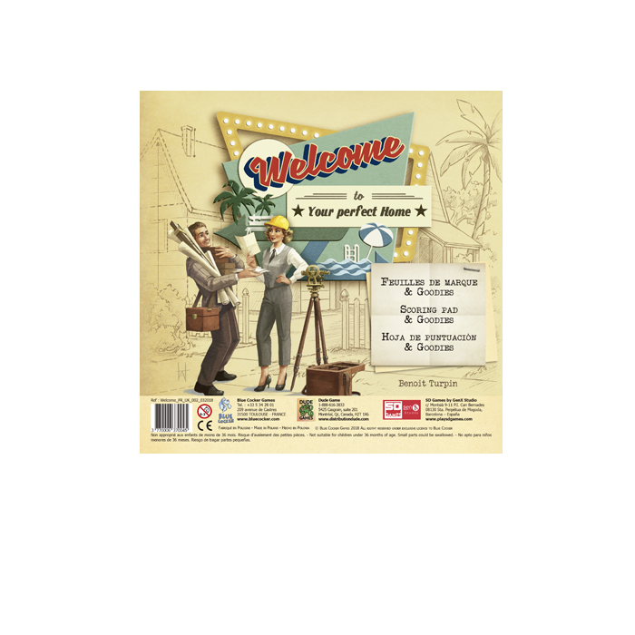 WELCOME HACIA EL PERFECTO HOGAR. BLOC DE RECAMBIO