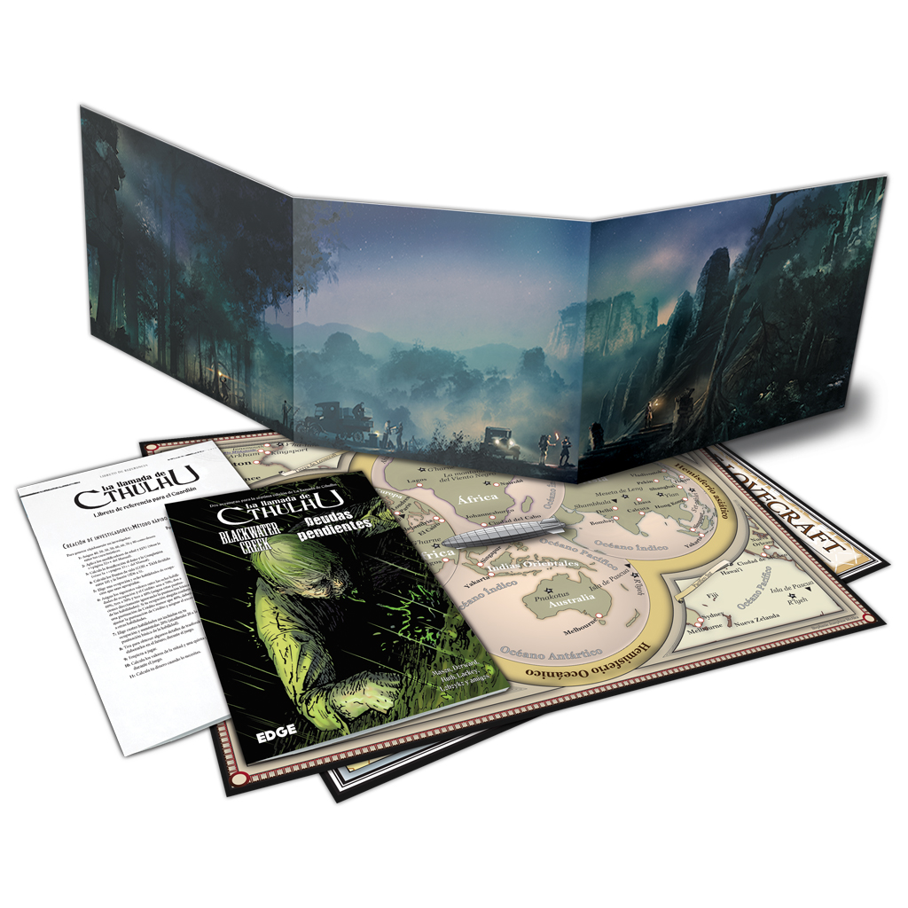 PANTALLA DEL GUARDIÁN, LA LLAMADA DE CTHULHU - Imagen 2