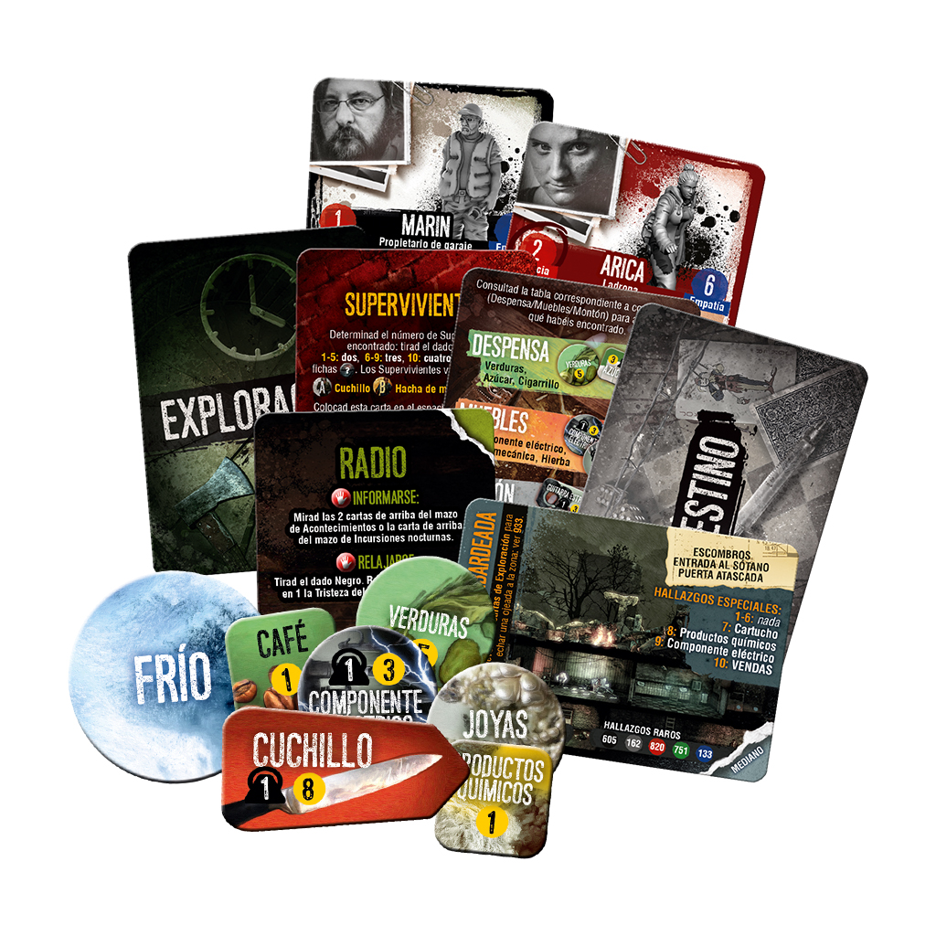 THIS WAR OF MINE: EL JUEGO DE TABLERO - Imagen 4