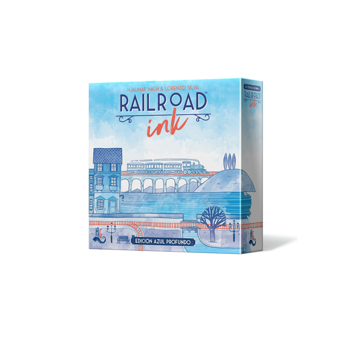 RAILROAD INK: EDICIÓN AZUL PROFUNDO