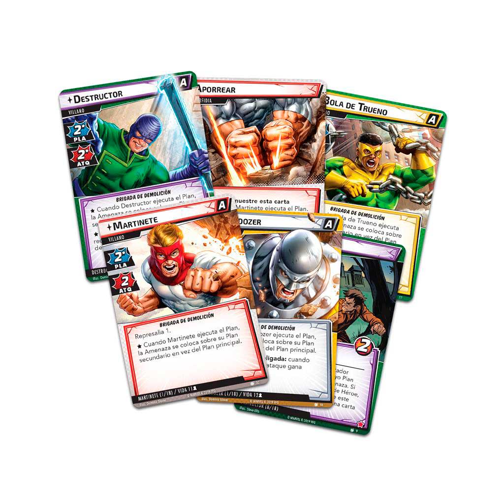 BRIGADA DE DEMOLICIÓN, MARVEL CHAMPIONS - Imagen 2