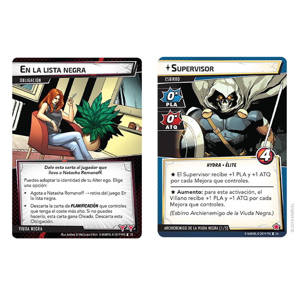 VIUDA NEGRA, MARVEL CHAMPIONS - Imagen 3