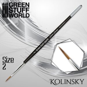 PINCEL KOLINSKY 2 - SILVER SERIES