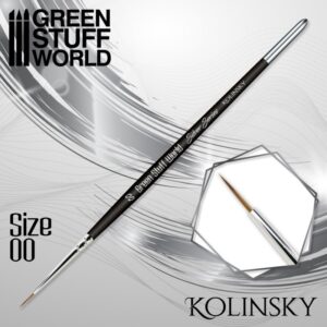 PINCEL KOLINSKY 00 - SILVER SERIES