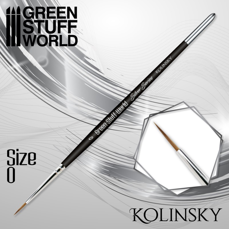 PINCEL KOLINSKY 0 - SILVER SERIES