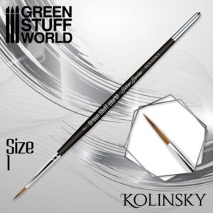 PINCEL KOLINSKY 1 - SILVER SERIES