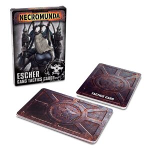 NECROMUNDA ESCHER GANG TACTICS CARDS