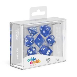 DADOS RPG SET SPECKLED - AZUL (7)