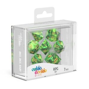 DADOS RPG SET GEMIDICE – JUNGLE (7)