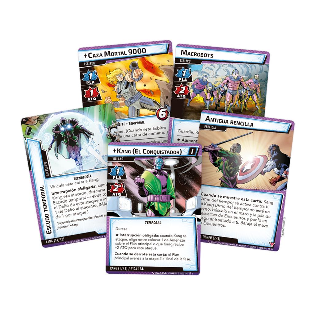 ANTIGUO Y FUTURO KANG, MARVEL CHAMPIONS - Imagen 2
