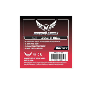 FUNDAS 80x80MM MAYDAY