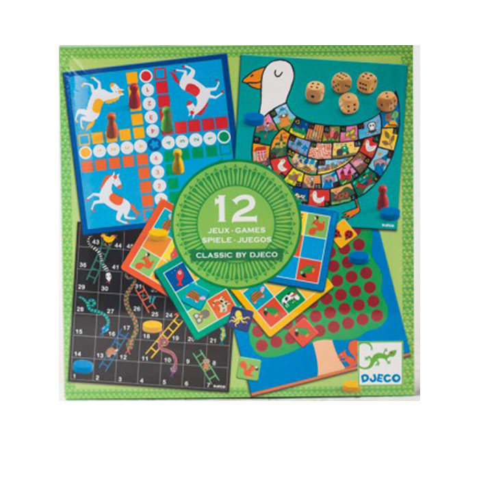 12 JUEGOS CLASSIC BY DJECO