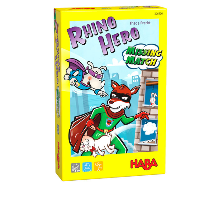 RHINO HERO MISSING MATCH