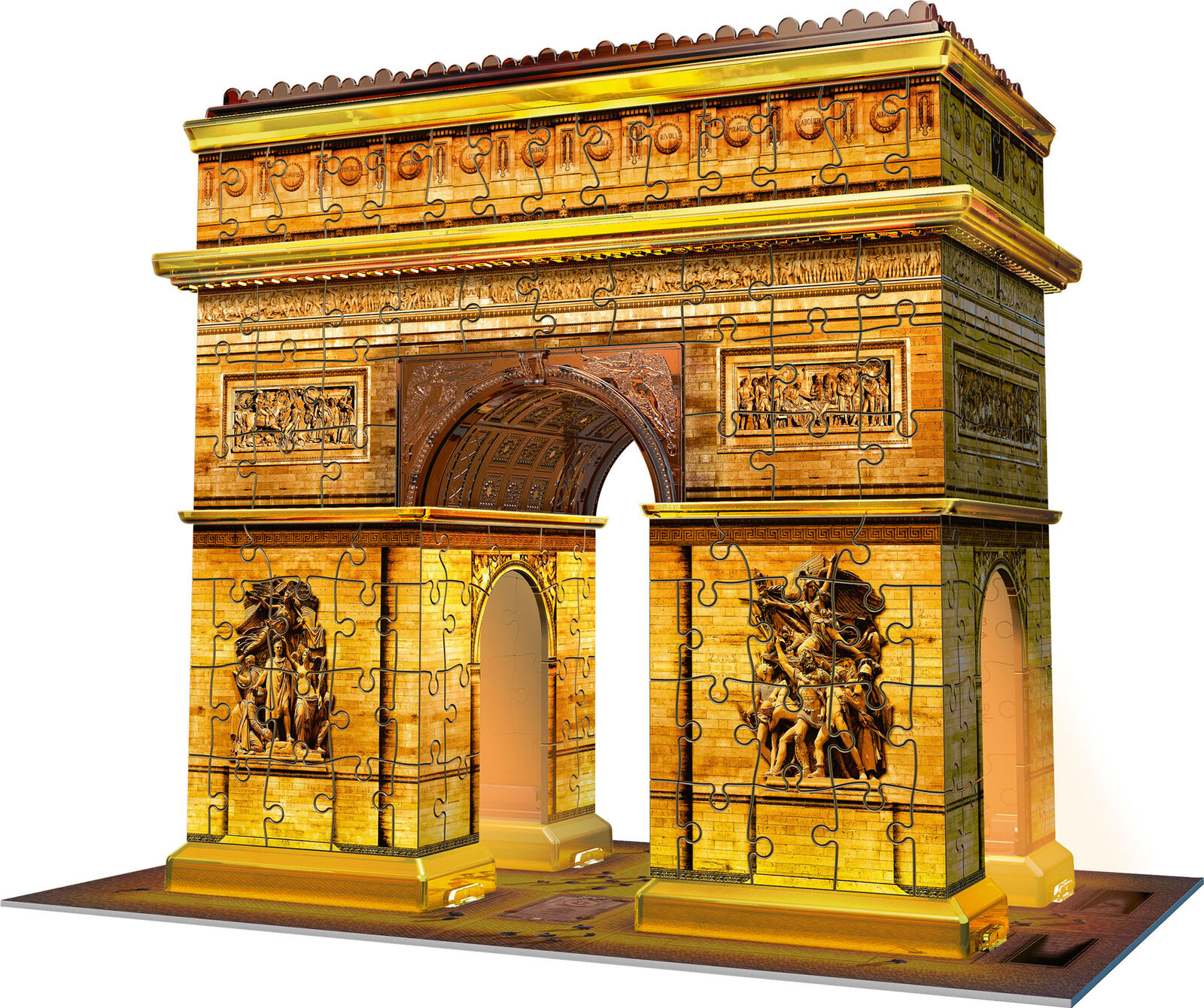 PUZZLE 3D ARC DE TRIOMPHE NIGHT - Imagen 3