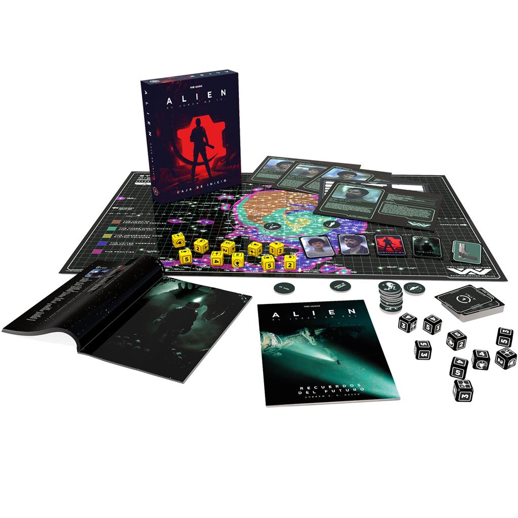 ALIEN EL JUEGO DE ROL CAJA DE INICIO - Imagen 2