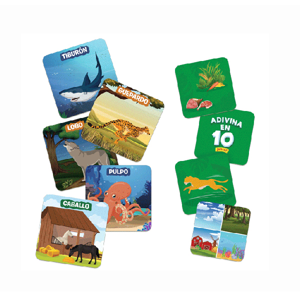 ADIVINA EN 10 MUNDO ANIMAL JUNIOR - Imagen 2