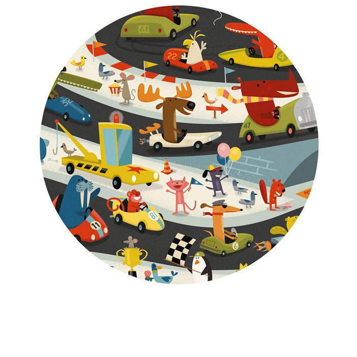 PUZZLE OBSERVACIÓN RALLY DE COCHES - Imagen 3