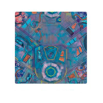 SPACEPORT SHOWDOWN GAME MAT, CRISIS PROTOCOL - Imagen 2