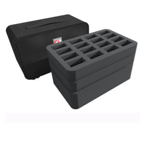 MALETA MINI PLUS 32 MINIATURAS PLUS MONSTER / TANKS FIGURE CASE