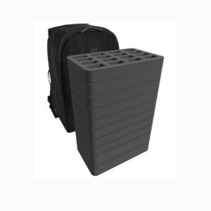 MALETA BACKPACK 128 MINIATURAS  Y GRANDES TANQUES Y MONSTRUO