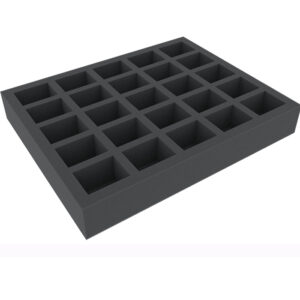 ESPUMA TAMAÑO 50 MM CON 25 COMPARTIMENTOS