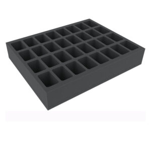 ESPUMA TAMAÑO 50 MM CON 32 COMPARTIMENTOS