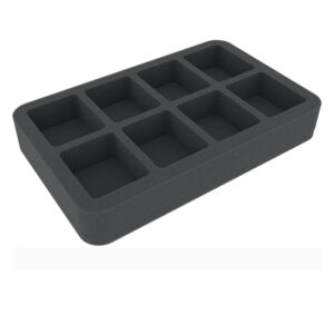 ESPUMA TAMAÑO 40 MM MEDIO CON 8 COMPARTIMENTOS