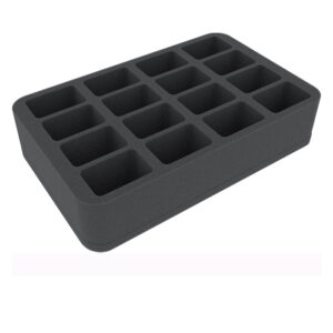 ESPUMA TAMAÑO 60 MM CON 16 COMPARTIMENTOS