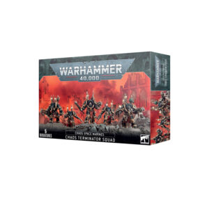 CHAOS SPACE MARINES CHAOS TERMINATOR SQUAD