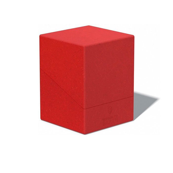 RETURN TO EARTH DECK CASE 100+ ROJO