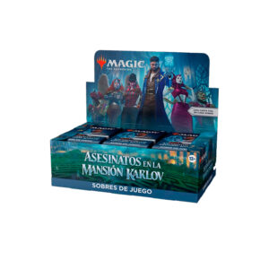ASESINATOS EN LA MANSION KARLOV CAJA DE SOBRES DE JUEGO