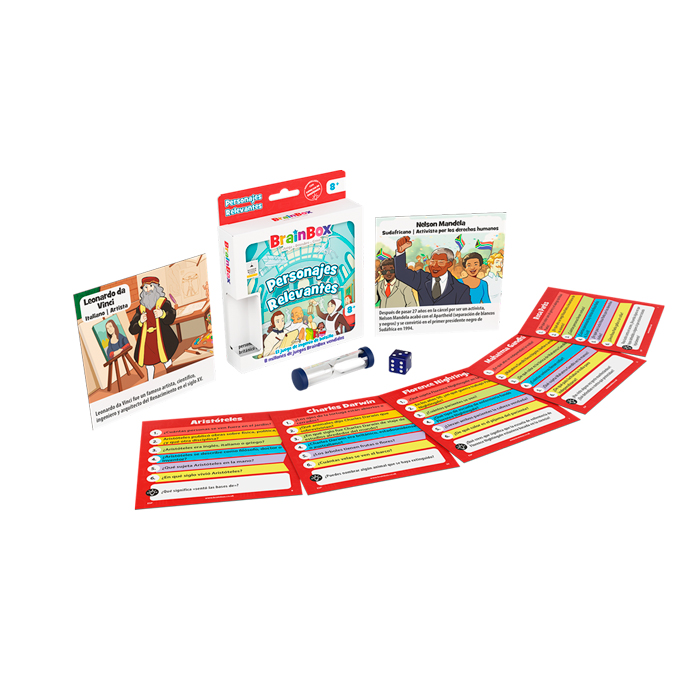 BRAINBOX POCKET PERSONAJES RELEVANTES - Imagen 2