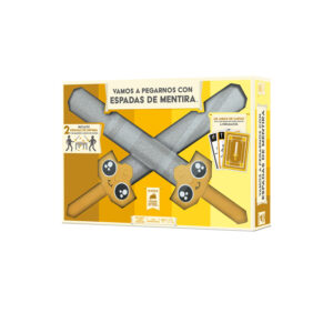 VAMOS A PEGARNOS CON ESPADAS DE MENTIRA
